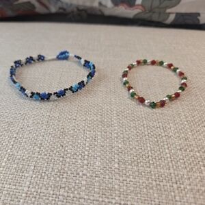 Colorful Beaded Bracelet Set